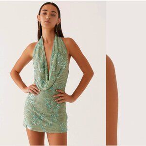 Peppermayo olisa cowl dress